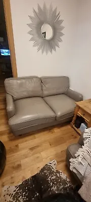 DFS 3 Seater 2 Seater Leather Sofa • £900