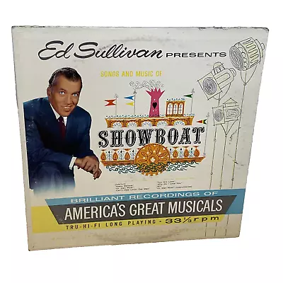 Ed Sullivan Presents Songs & Music Of Showboat (Vinyl 1960) Ed Sullivan Present • $12.25
