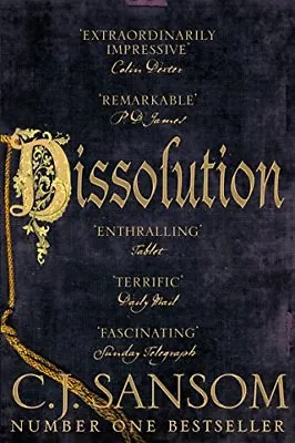 Dissolution (The Shardlake Series)-C. J. Sansom 9781447285830 • £3.51