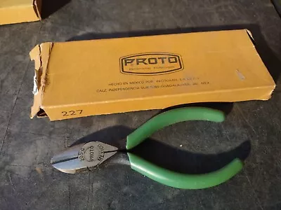 New Old Stock Proto Professional 205G 5  Pair Of Small Diagonal Cutters Pliers  • $21.50