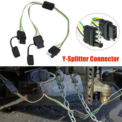 RV Trailer Hitch Wiring Harness Connector Plug For GM Silverado 1500 2500 3500 • $10.99