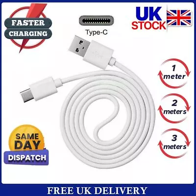  For Samsung Galaxy A14 A54 A34 A13 A04s Type-C Charging Cable Fast Charger Lead • £3.55