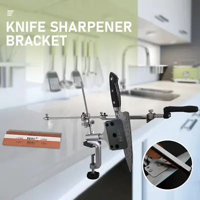 $45.50 • Buy Professional Knife Sharpener Fixed-angle Kitchen Sharpening System 4 Stones Set