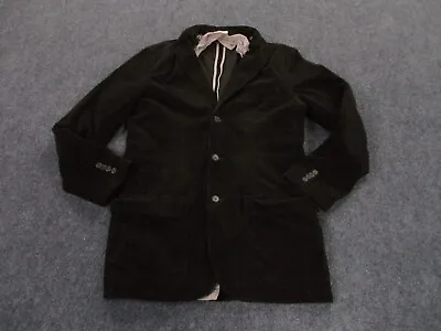 J Crew Jacket Adult S Brown Blazer Corduroy Vintage Cord Heavy Pockets Mens • $39.95