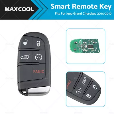 Smart Remote Key Fits For Jeep Grand Cherokee 2014 2015 2016 2017 2018 2019 • $32