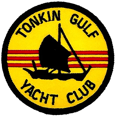 Tonkin Gulf Yacht Club Vietnam Military Veteran Iron On Patch Ee-181 • $5.99