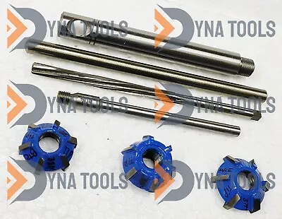 $89.99 • Buy 9x DAYTONA VALVE SEAT CUTTER SET CARBIDE  FORD 1932-53 FLATHEAD V8