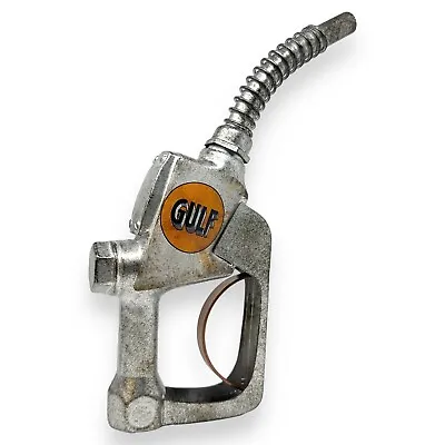 Gulf Oil Gas Pump Nozzle Wall Decor With Vintage Inspired Design • $41.99