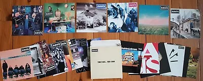 OASIS - Time Flies 1994-2009 Collectors Singles Board Covers (no CDs) • £258.25