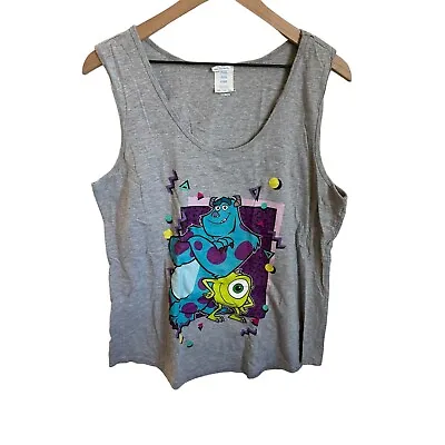 Disney Pixar Monsters Inc. Mike & Sully Tank Top XXL 2XL • $5