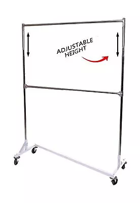 $192.91 • Buy Only Hangers Industrial Strength Z Rack With Add-On Hangrail And Built-in Hei...