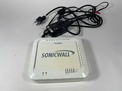 Sonicwall TZ200 Firewall Security Appliance W/OEM Power Adapter (APL22-06F) • $49