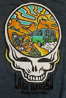 Vintage 2002 Grateful Dead Steal Your Face Lake Havasu Arizona T Shirt Med NWOT • $18