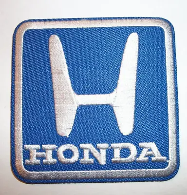 Honda Car Racing Patch~2 1/2  X 2 1/2 ~Embroidered~Iron Or Sew On~ • $3.95