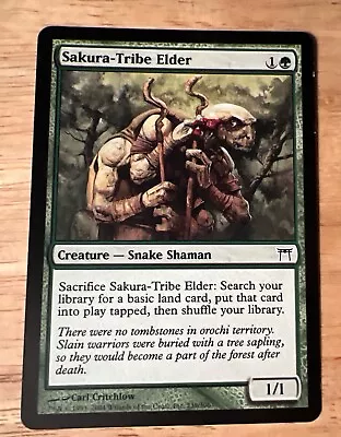 Mtg - Sakura-Tribe Elder - Champions Of Kamigawa - Lp • £1.95