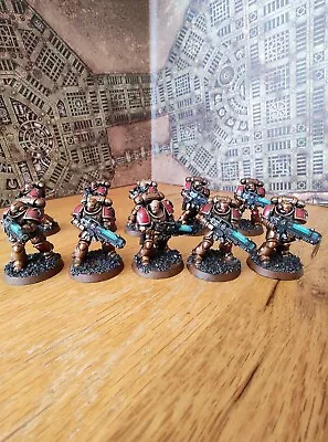Painted Warhammer 40K Space Marines Hellblaster Squad. Minotaurs • £40