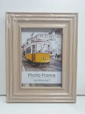 Oak Veneer Profile Picture Frame 5 7 ( 13x18cm) • £5.25