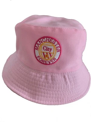 £11.99 • Buy Manchester City Bucket Pink Hats Fans Gifts