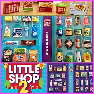 Coles Little Shop Mini 1 & 2 - Christmas & Original Collectables • $3.95