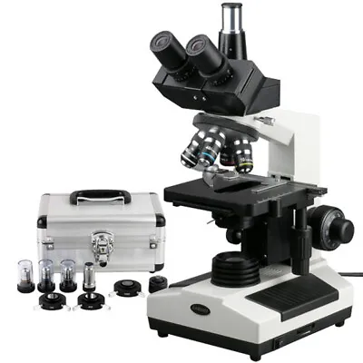 Amscope 40X-2000X Trinocular Phase-contrast Microscope • $1003.77