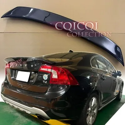 Carbon Ducktail Trunk Spoiler For Volvo 11~18 S60 Sedan T3 T4 T5 T6 D3 D4 D5◎ • $193.94