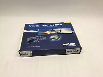 Matrox TripleHead2Go External Multi-Display Adapter / T2G-DP-MIF - New / Sealed • $114.95