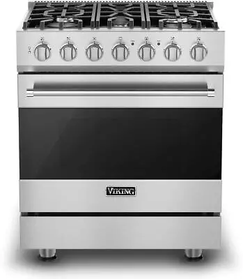 Viking 3 Series RVGR33025BSS 30  5 Burners Freestanding Gas Range 2022 Model • $3399