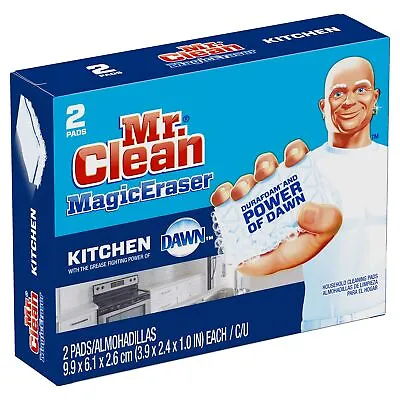 Mr. Clean Magic Eraser Original Powerful Multi-Purpose Household Cleaning 2 Pads • $8.55