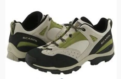 Women’s SCARPA EGO LADY Green Trekking Hiking Approach Boots Shoes Sz 37.5 6.5 • £125.47