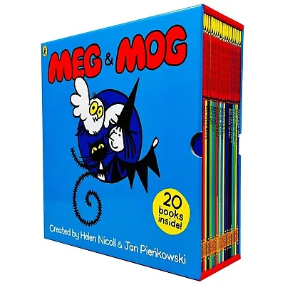Meg And Mog Magical Adventures 20 Books Box Set The Complete Collection • £31.95