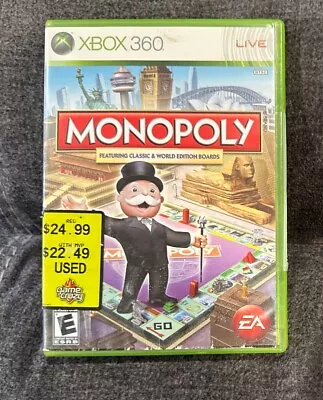 Monopoly Microsoft Xbox 360 ~ Works Great! ~ Fast Shipping! ~ LQQK • $9.99