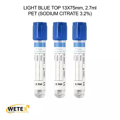 $68 • Buy 200 Pcs Vacuum Blood Collection Tubes Sodium Citrate 3.2%