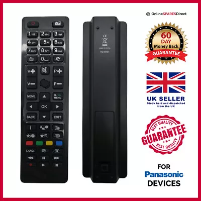 Remote Control For Panasonic TX-40CX400B 40Inch 4K Ultra HD FreeviewHD SmartTV • £5.97