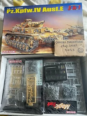 £45 • Buy Dragon 1/35 Pz.Kpfw.IV Ausf. E '3 In 1' - Kit No.6264