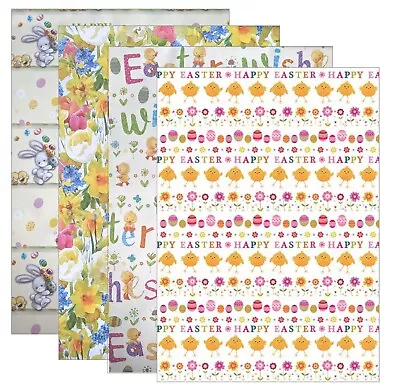 Easter Wrapping Paper Sheets - Simon Elvin Quality Gift Wrap Assorted Designs • £2.99