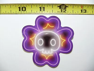Skull 4 Four Leaf Clover Decal Sticker Neon Style Funny Cute Vinyl Decoration • $2.74