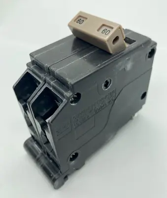 New CH260 2 Pole 60 Amp 120 240V AC Plug In Fit CH-Panel Generic Circuit Breaker • $19.95