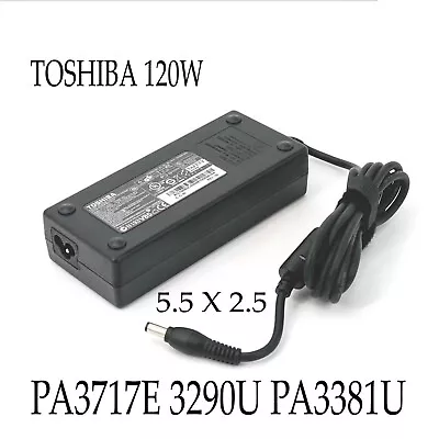 Genuine AC Adaptor Charger For TOSHIBA Satellite P500 P500D P750 P850 P870 120W • $58