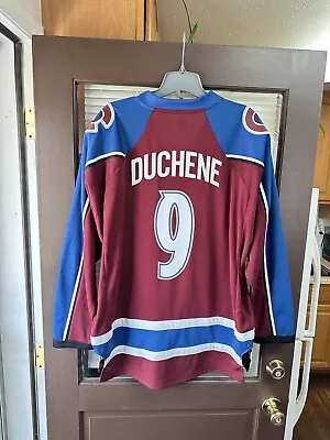 Authentic Matt Duchene #9 Colorado Avalanche Reebok NHL Hockey Jersey • $80