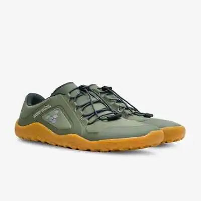 Vivobarefoot Primus Trail 2 All Weather FG Green Textile Men's Shoes • $91