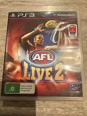 Afl Live 2 PS3 • $1.99