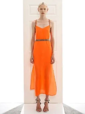 Ixiah Orange Dress Size 8  • $50