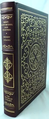 Henry Adams: Mont-Saint Michel & Chartres Franklin Library. Leather. Easton • $24.95