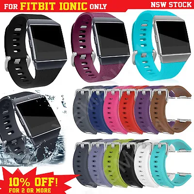 $4.95 • Buy Fitbit Ionic Band Smart Watch Replacement Wristband Soft Strap Sports Bracelet