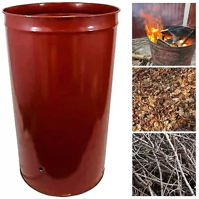 210 Litre Large Garden Burner/incinerator/bonfire Bin For Wood/rubbish/leaves • £32.99