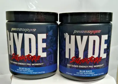 Prosupps Mr Hyde Pre-Workout Blue Razz 30 Servings Expires: 06/2025^ LOT OF 2 • $26.99