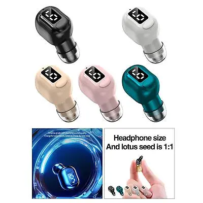 £8.33 • Buy Invisible Single Bluetooth Earbud In Ear Headphones For Smart Phones PC Car