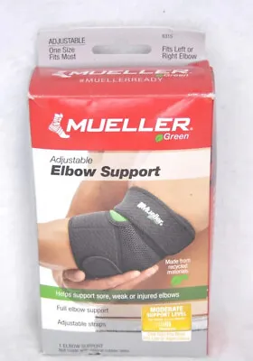 Mueller Sports Medicine Adjustable Elbow Support Moderate Level One Size • $11.99