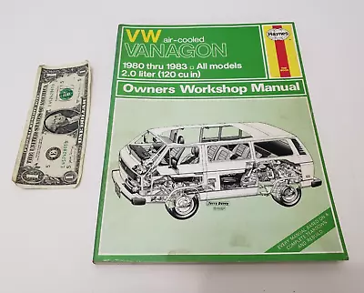 Haynes Manuals Service - VW Air Cooled Vanagon 1980-1983 2.0 Liter 1985 • $40.79