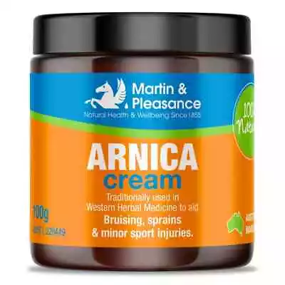 Martin & Pleasance Arnica Cream 100g All Natural Bruising Sprains Injury Relief • $22.26